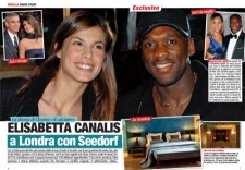 Está siendo Canalis infiel a Clooney o simplemente todo es amistad con Seedorf ?