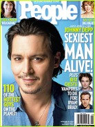 Johnny Depp es el tercero en lograr la mención más de una vez.